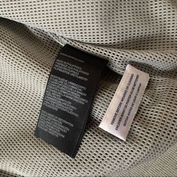 Grey Tommy Hilfiger Jacket Size Medium - Picture 8 of 10